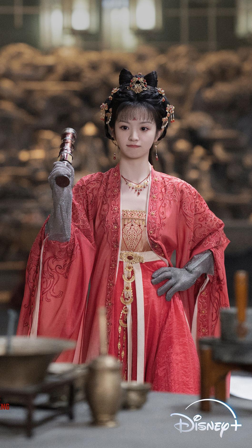 95小花田曦薇人氣超高。(圖/Disney+提供)