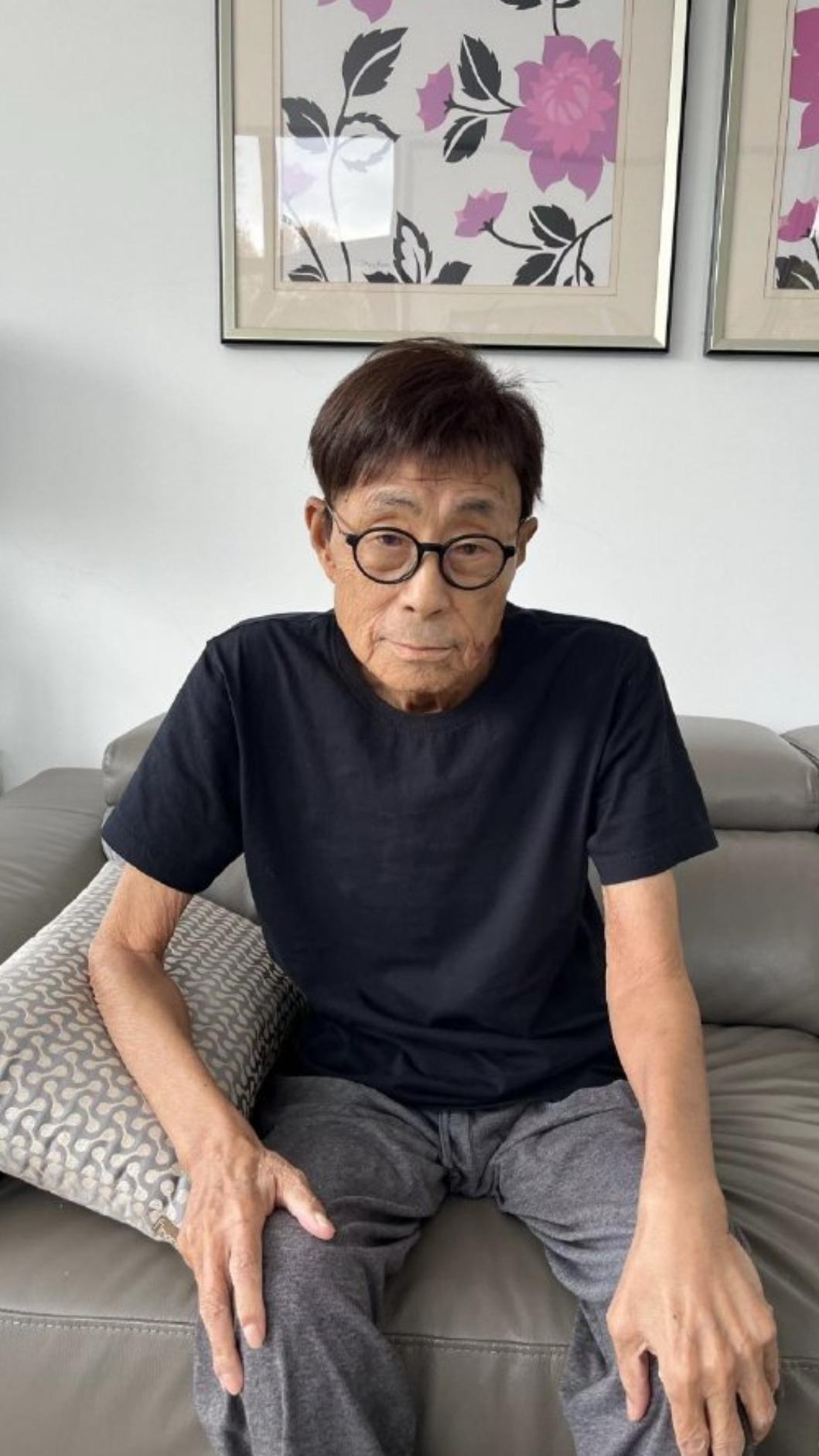 劉家昌最後發文停留在7月1日，當時他的模樣相當消瘦。（圖／翻攝自劉家昌微博）