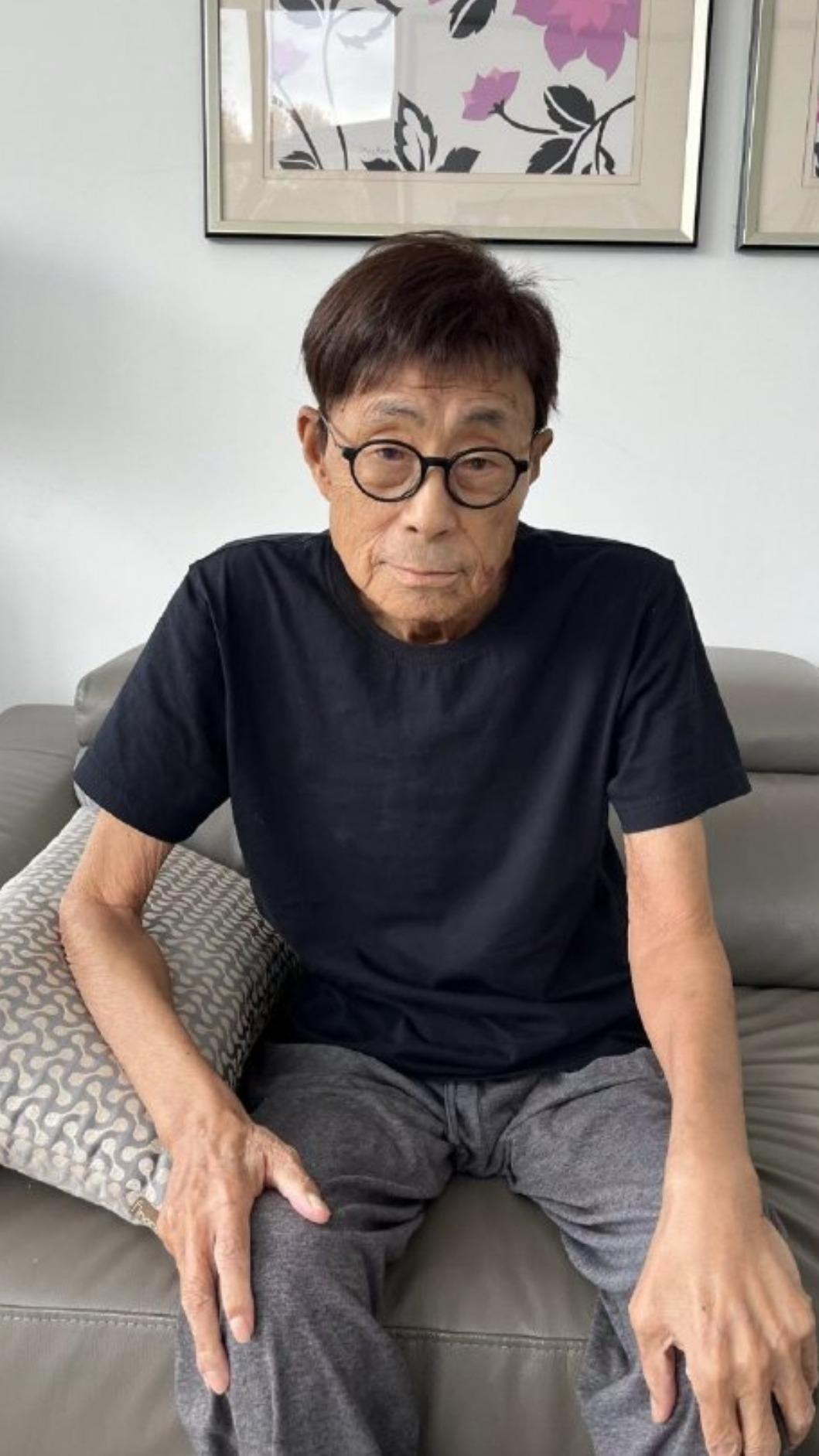 劉家昌暴瘦。(圖/翻攝自劉家昌微博)