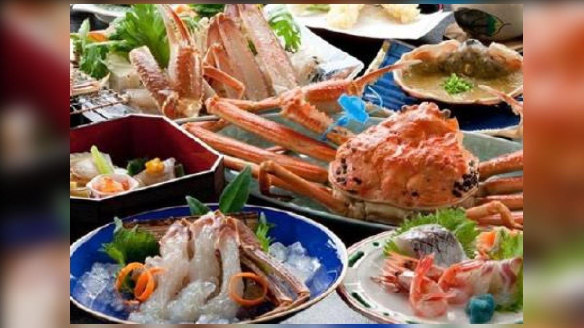 松葉蟹是造訪城崎溫泉必吃美食。(圖 / 豐岡市Visit Kinosaki提供)
