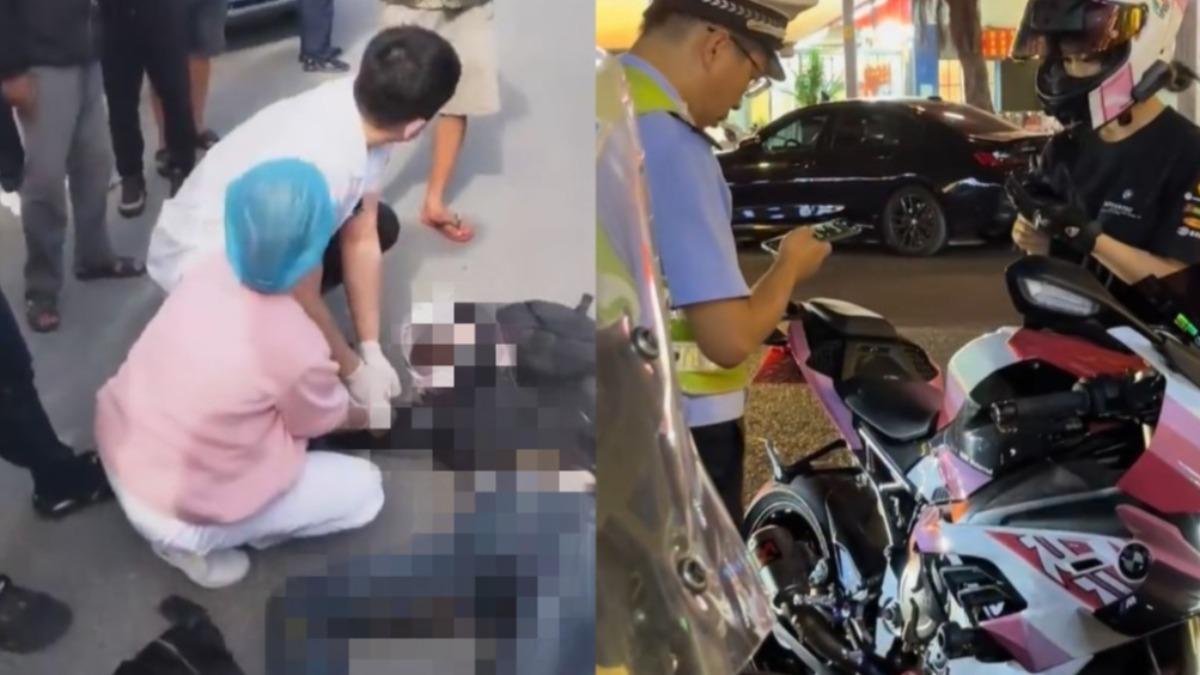 DJ萬小橘車禍身亡。(圖/翻攝自@長春西門大官人 微博)
