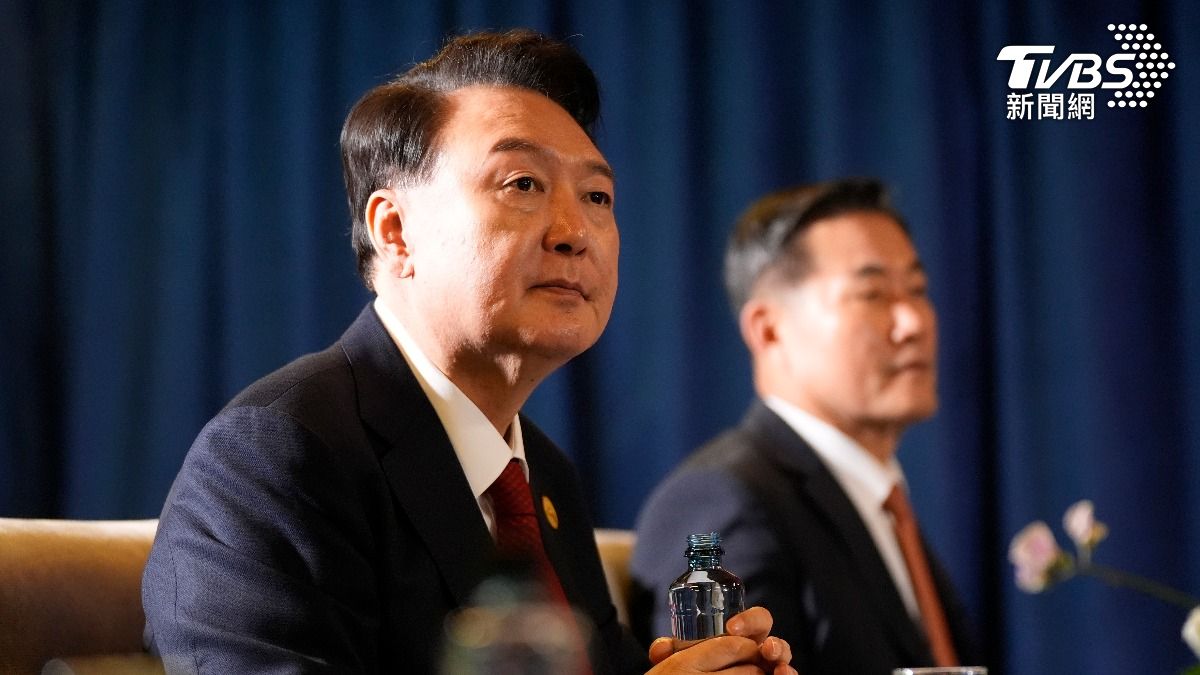 尹錫悅引發戒嚴之亂，國會已準備彈劾。（圖／達志影像美聯社）