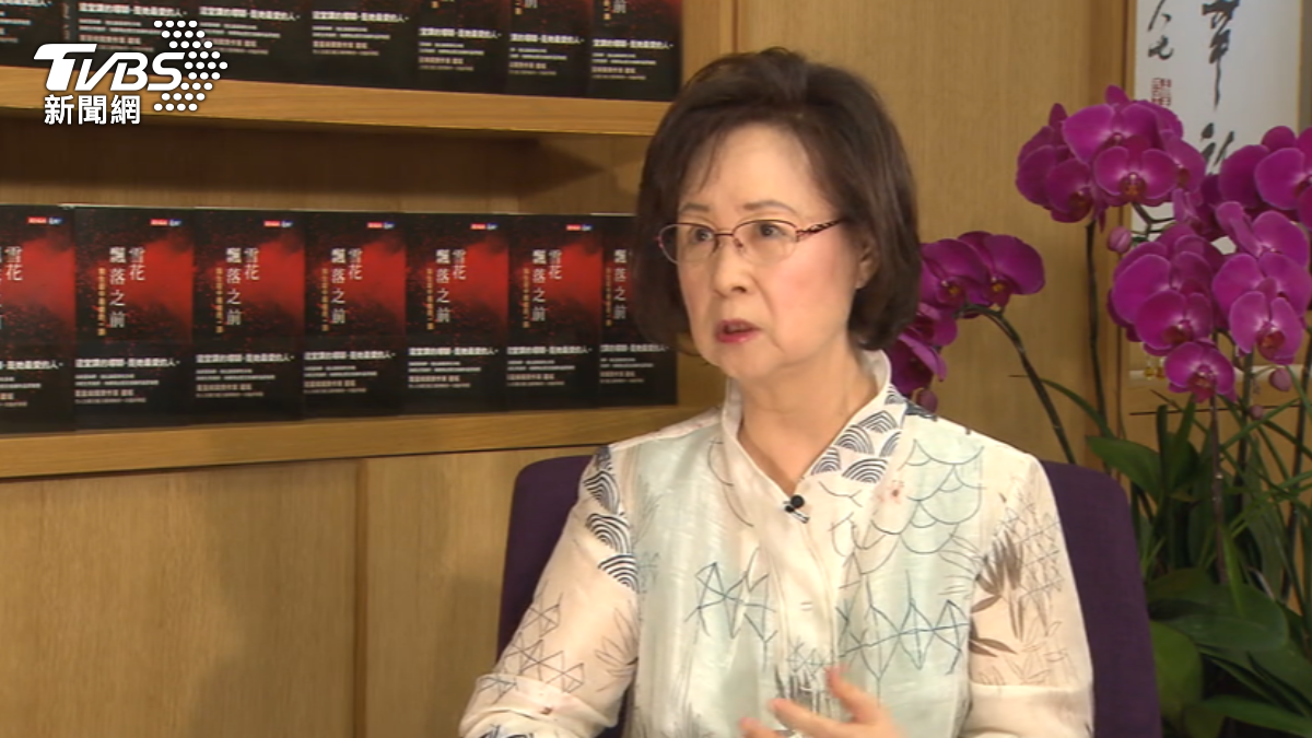 瓊瑤去年接受TVBS獨家專訪時,就曾經提到「善終權」力挺安樂死。(圖/TVBS)