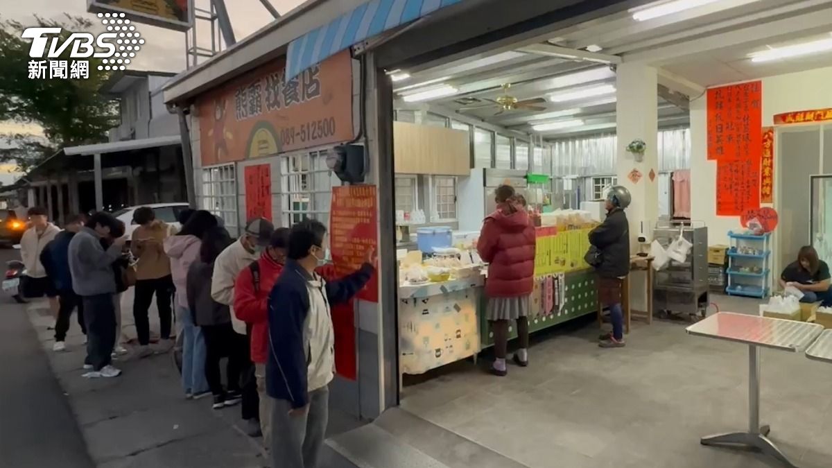 林昱珉母感謝台東民眾支持!連3天供50份免費早餐 引排隊潮