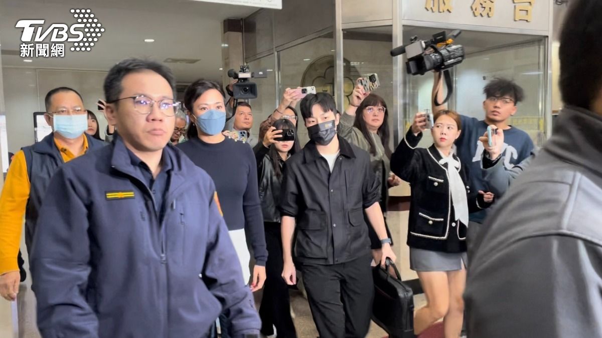 新光公主吳欣盈訊後請回。(圖/潘千詩攝)