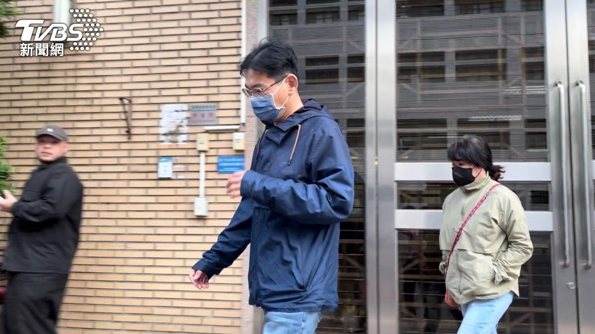 林姓少女的父母庭後低調離開，未受訪。（圖／潘千詩攝）