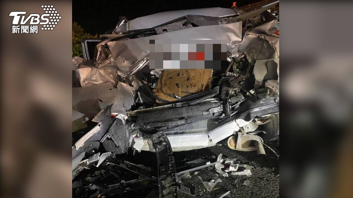 陳梅慧4日凌晨無保請回搭車北返，卻在新竹遇上車禍，傷重不治。（圖／TVBS）