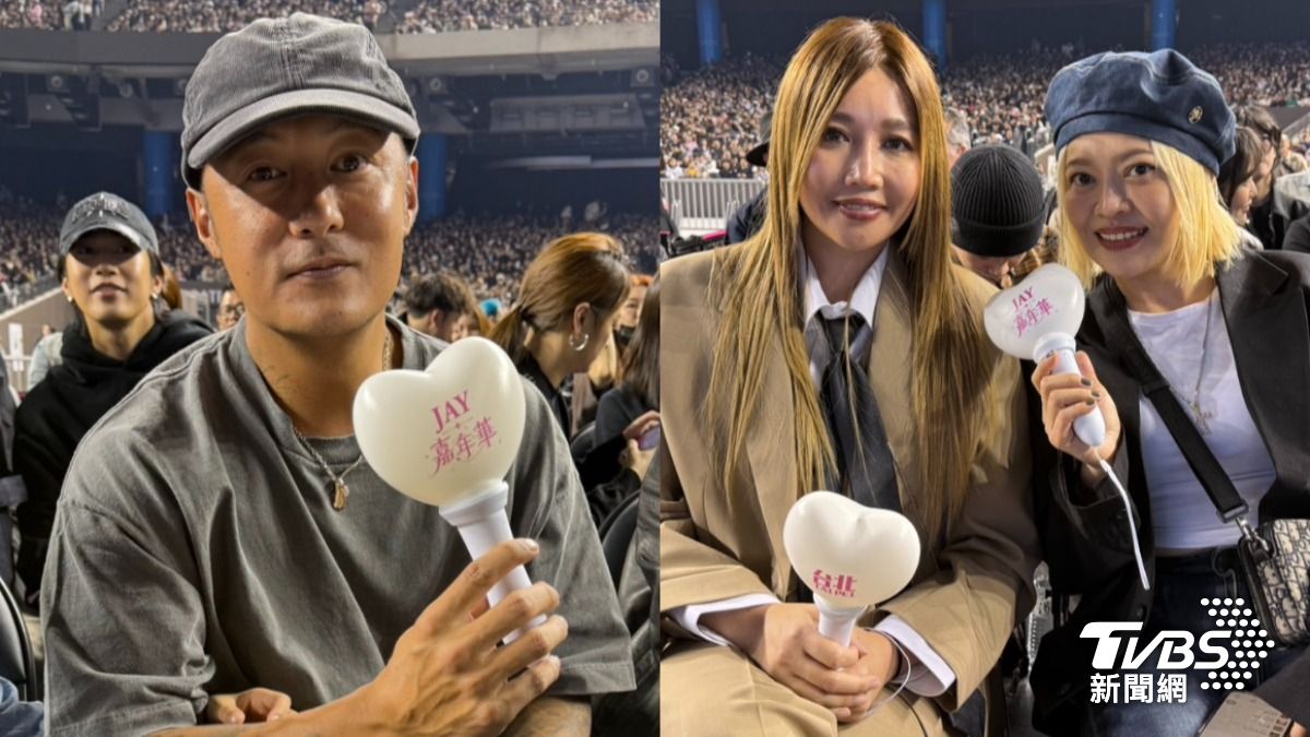 余文樂（左圖）和A-Lin、戴愛玲也來朝聖周杰倫。（圖／陳薈涵攝）