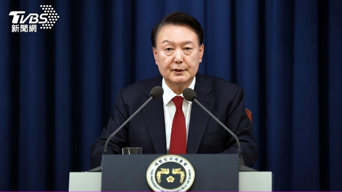 南韓總統尹錫悅。（圖／達志影像美聯社）