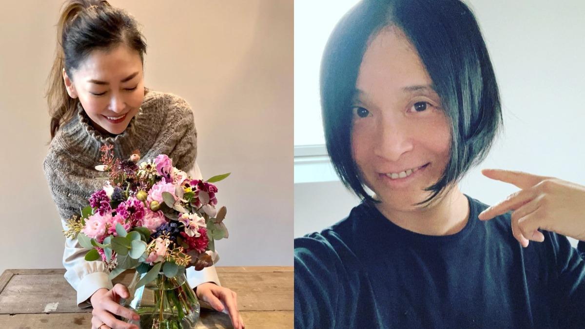 據傳中山美穗是因不滿前夫打扮過於中性,才會選擇斬斷12年婚姻。(圖/翻攝自「@_miho_nakayama_」、「@tsujihitonari」IG)