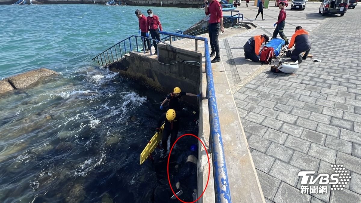 馬公觀音亭傳溺水!6旬婦漂浮海面命危
