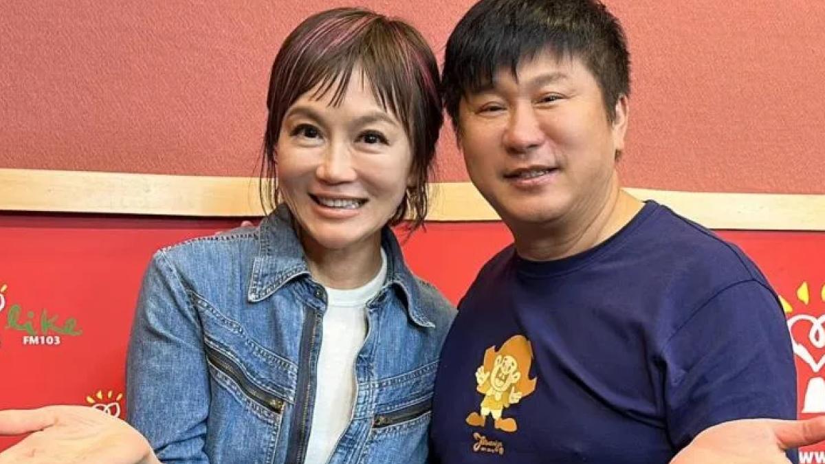 胡瓜（右）和高怡平過去是《非常男女》主持搭檔。（圖／翻攝自高怡平臉書）