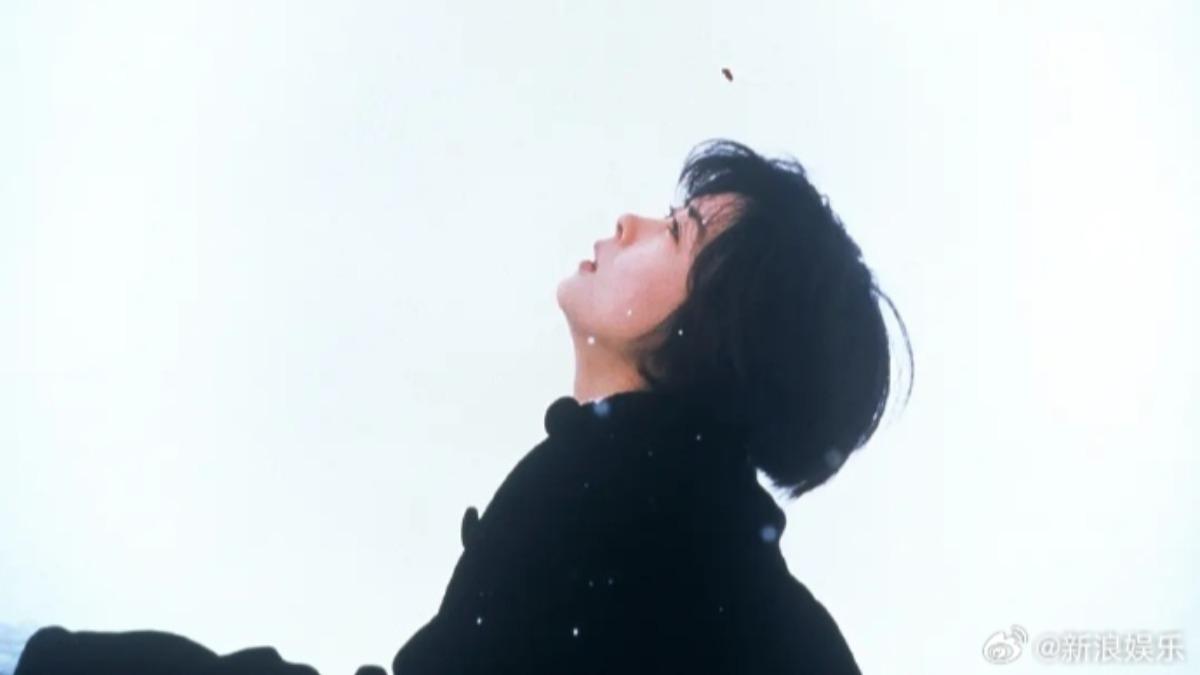 《情書》讓中山美穗事業達到高峰。(圖/翻攝自新浪娛樂微博)
