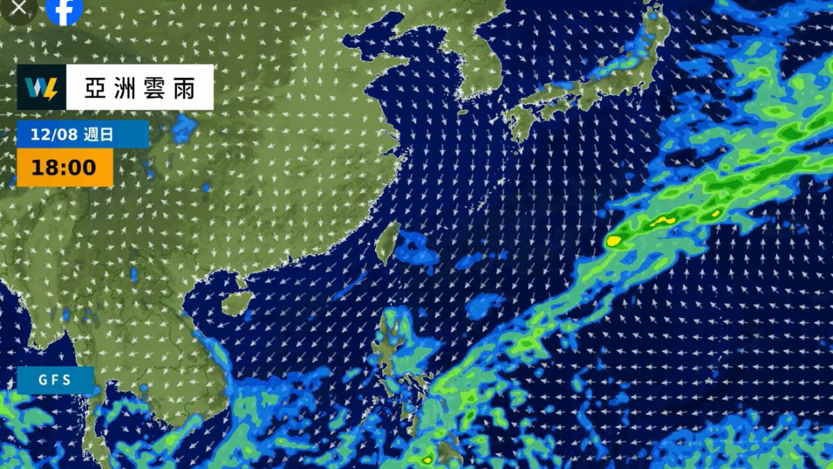 天氣/周末水氣多、東北部防大雨 下周五冷空氣報到低溫探10度