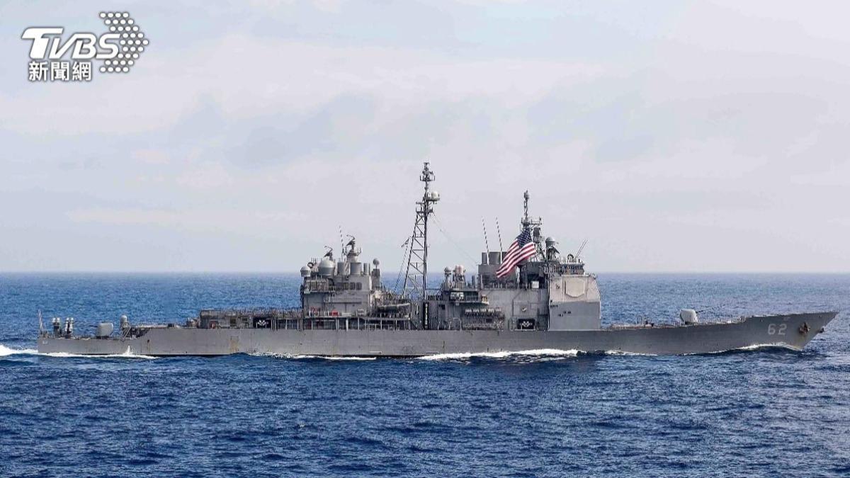 美軍船艦。(示意圖/達志影像美聯社)