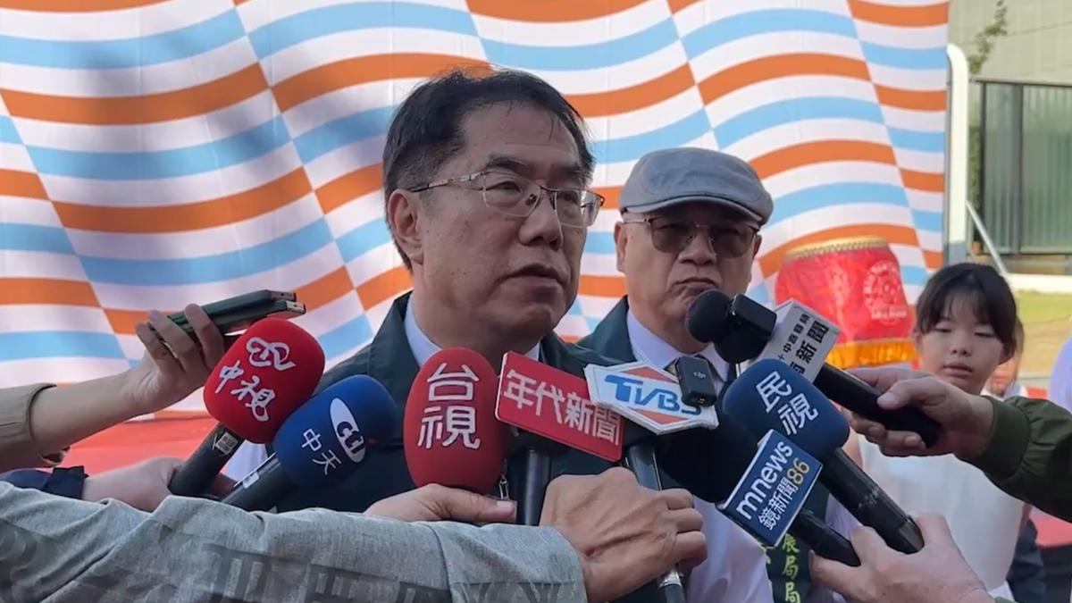 台南市長黃偉哲。(圖/TVBS)