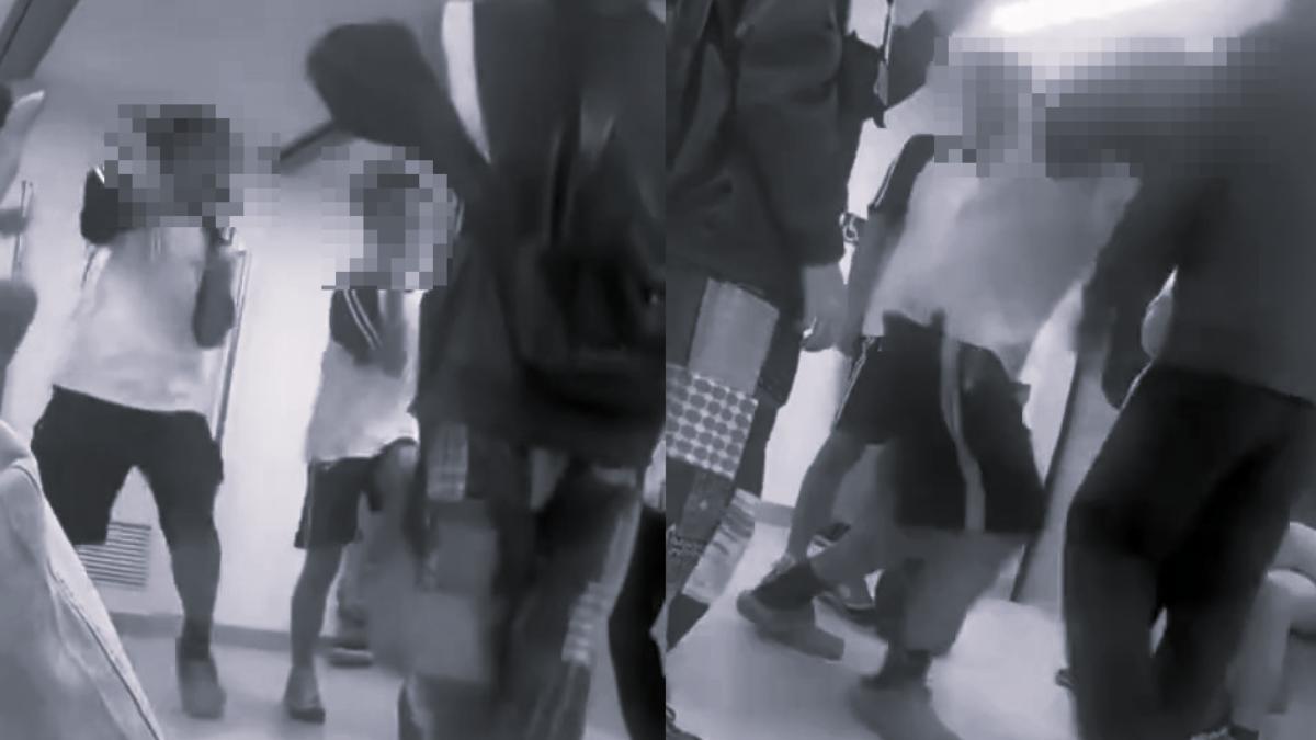 高中猴跳抖音拍「假捷運打架片」 警:有檢舉最高罰3萬