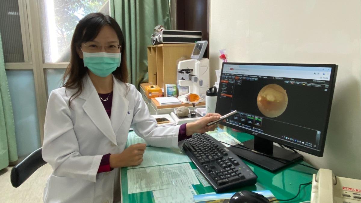 豐原醫院眼科主任呂姿瑢，先是給予必要減壓治療，並協助安排高壓氧治療。（示意圖／豐原醫院提供）
