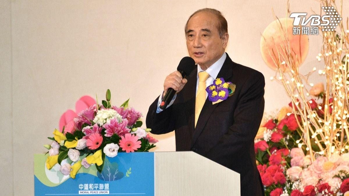 王金平主張「兩岸主權同而不分」 他轟話術:就是一國兩制