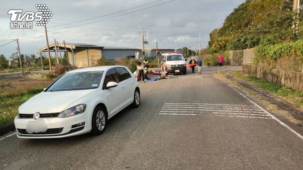 疑又是未禮讓!苗栗婦國3涵洞路口對撞汽車 頭重創爆血慘死