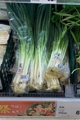 青蔥農藥超標。（圖／台北市衛生局）