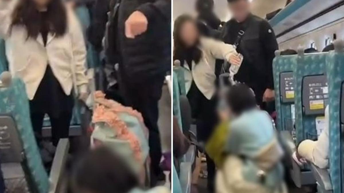 高鐵爆乘客潑水事件 資歷14年前美女列車長揭「直覺1點怪怪的」