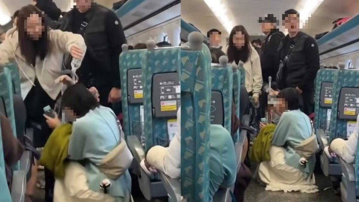 「高鐵潑水案」導火線曝光!鐵路警急介入 雙方道歉互不提告