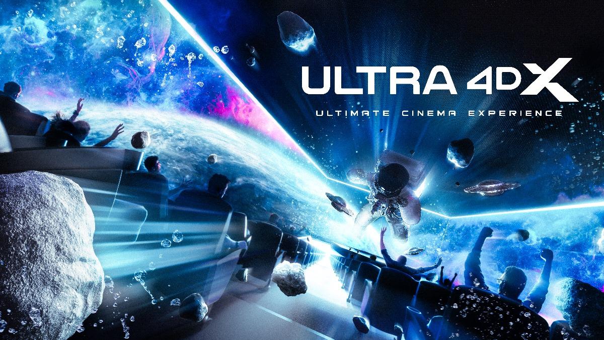 「Ultra 4DX」結合「ScreenX」及「4DX」兩套電影系統(圖/秀泰影城提供)