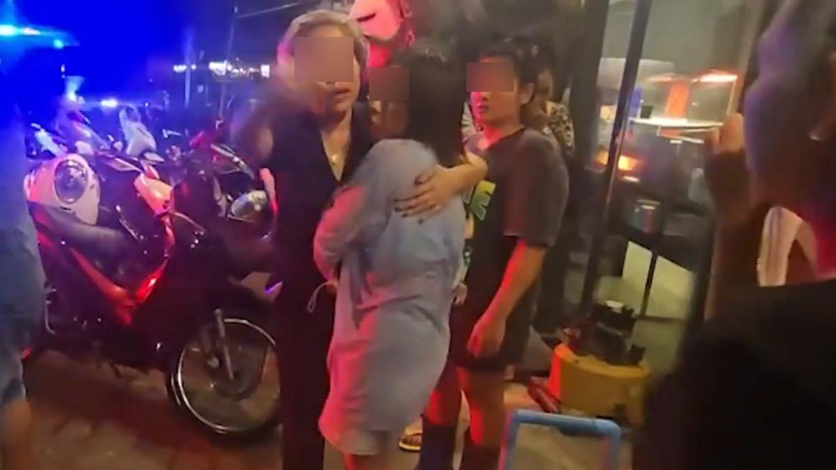 跨國戀6年沒見!男子飛泰國相聚「滑倒觸電身亡」女友哭到癱軟