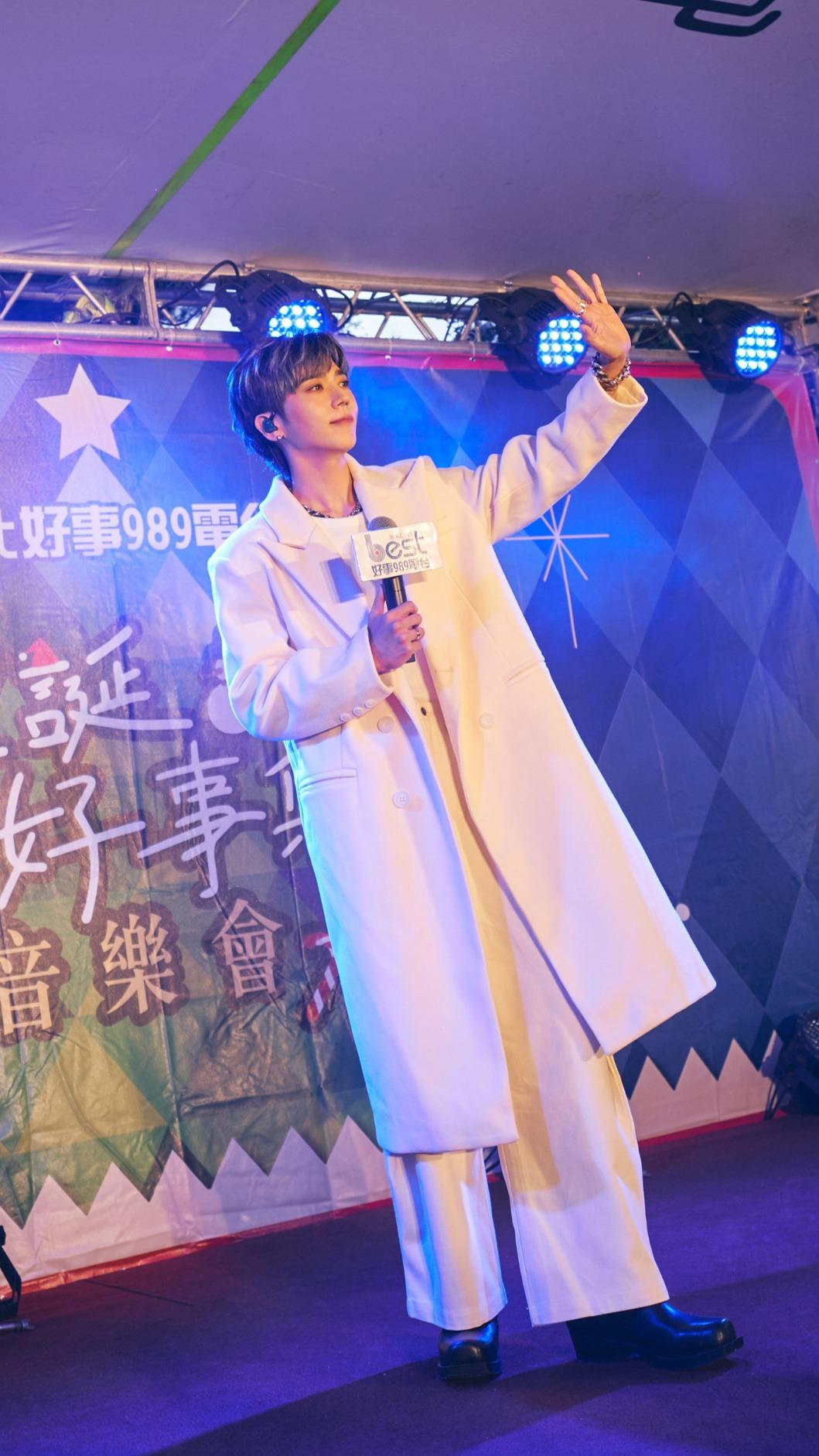 畢書盡參加「聖誕好事集音樂會」。(圖/索尼音樂提供)