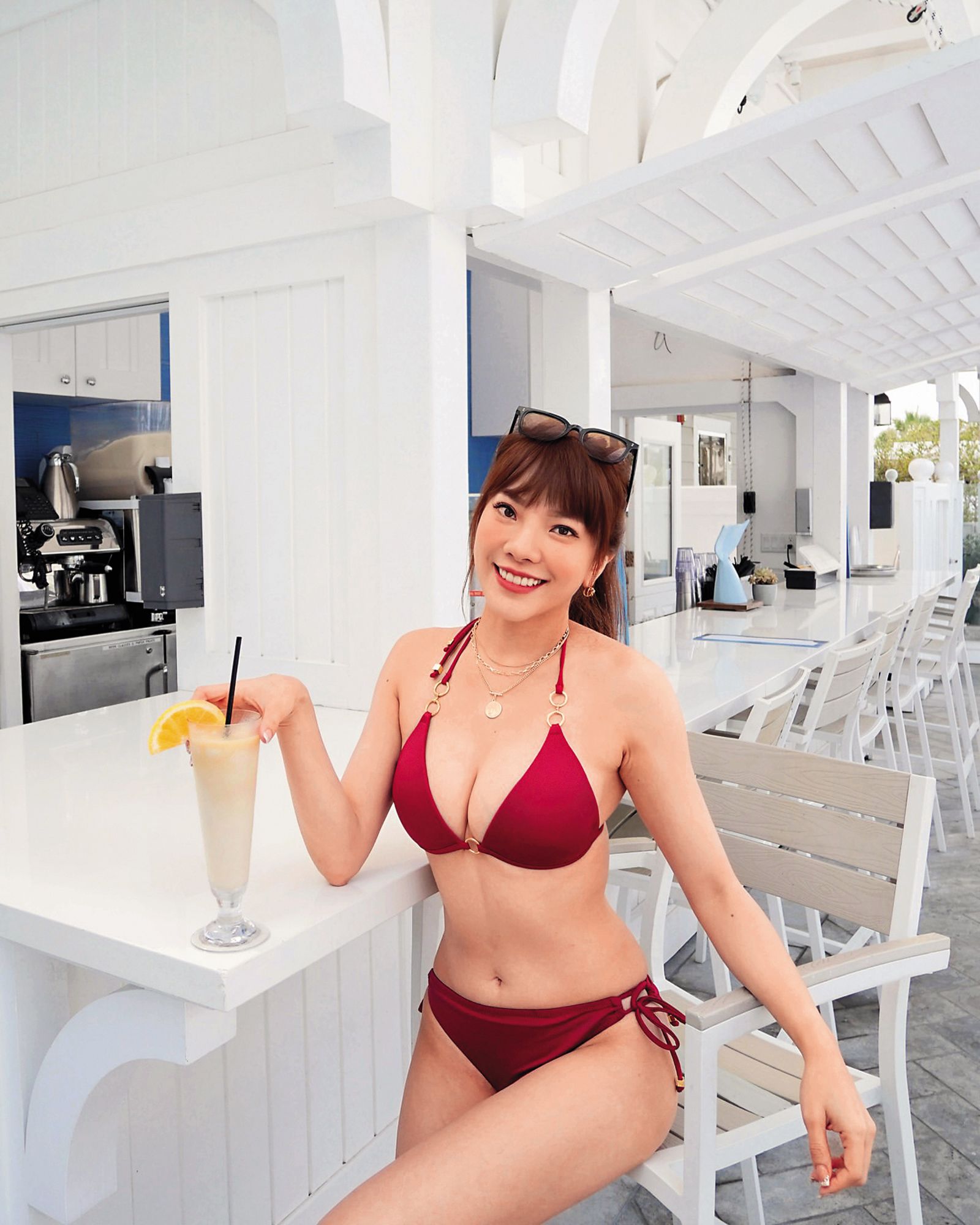 小優在演藝圈主打女丑形象,最近才因被大根控大嘴巴而沾惹風波。(圖/翻攝自IG@irisxbloomy)