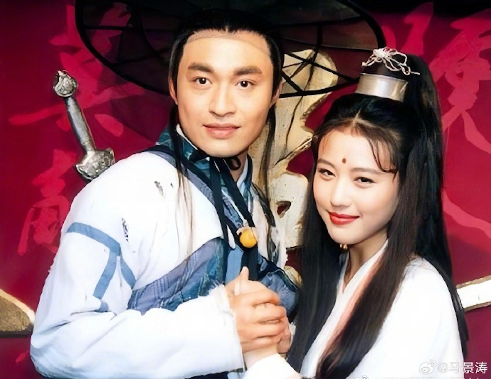 1994年版《倚天屠龍記》，周海媚飾演的周芷若成為永恆經典。（圖／翻攝自馬景濤微博）