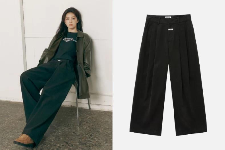 寬褲推薦：Marithé Francois Girbaud W WIDE TWO TUCK CHINO PANTS。（圖／翻攝自Marithé Francois Girbaud官網）