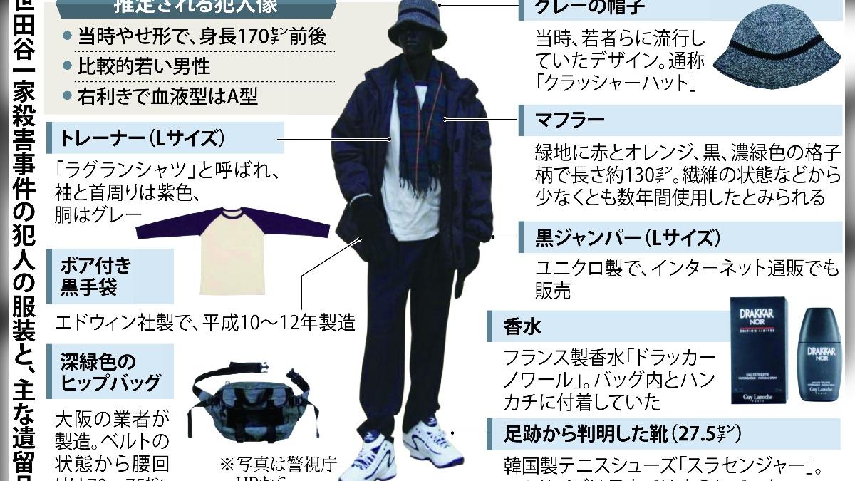 「世田谷滅門事件」犯人遺留相當多證物,至今卻仍逍遙法外。(圖/翻攝自sankei.com)