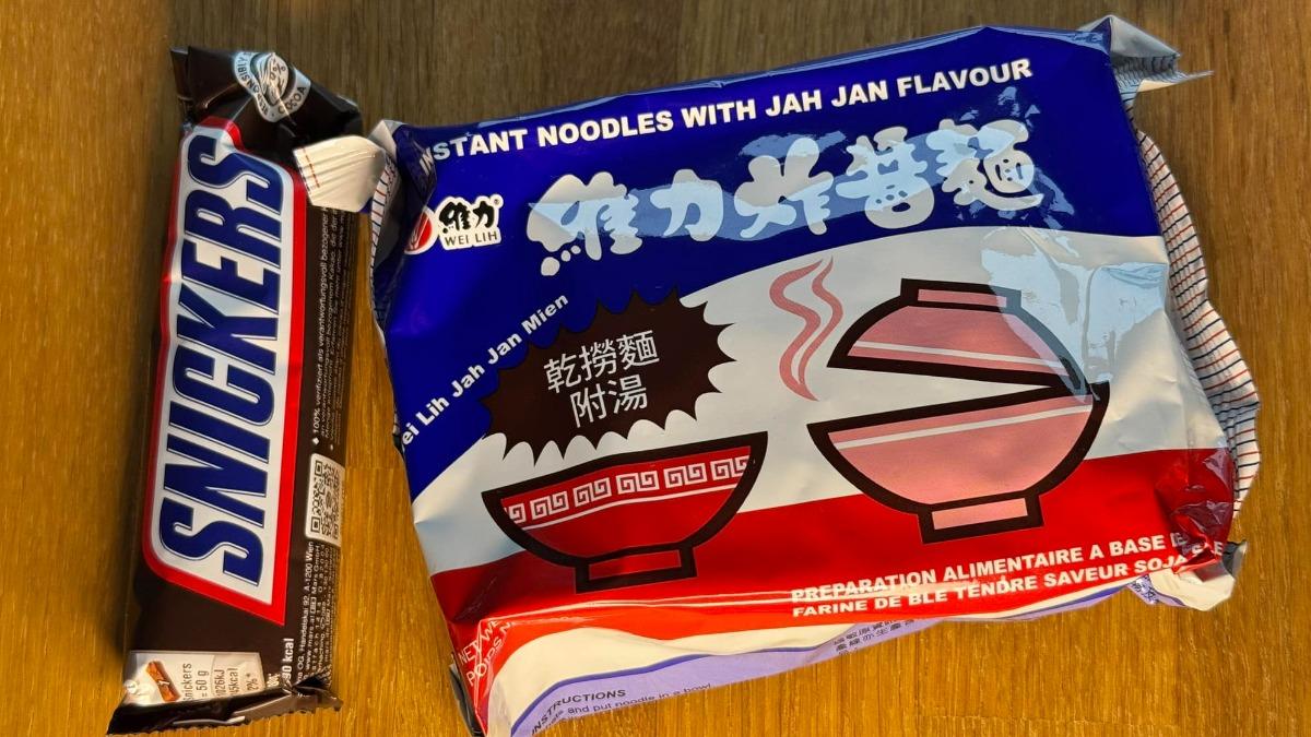 陳思宏分享,自己只加半條巧克力,結果非常好吃。(圖/翻攝自陳思宏臉書)