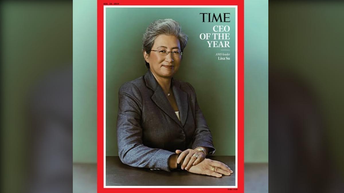 半導體女王蘇姿丰 榮登「時代雜誌」2024最佳CEO