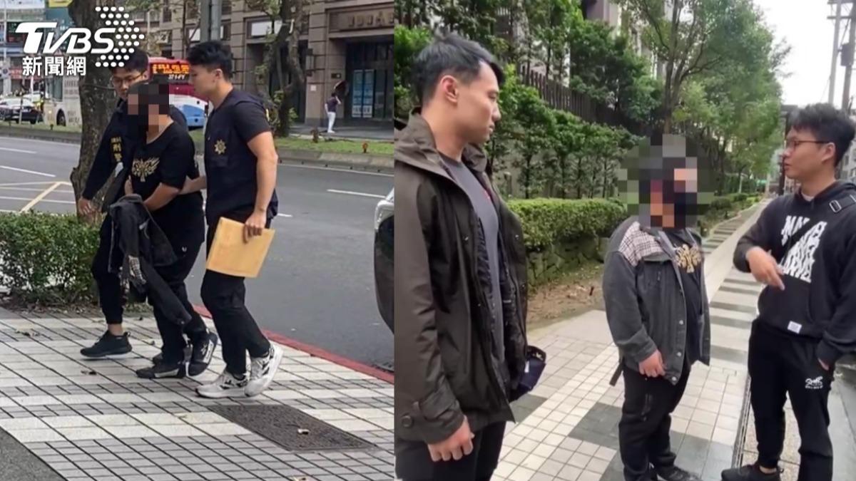 警方事後火速逮捕詐團車手。(圖/TVBS)