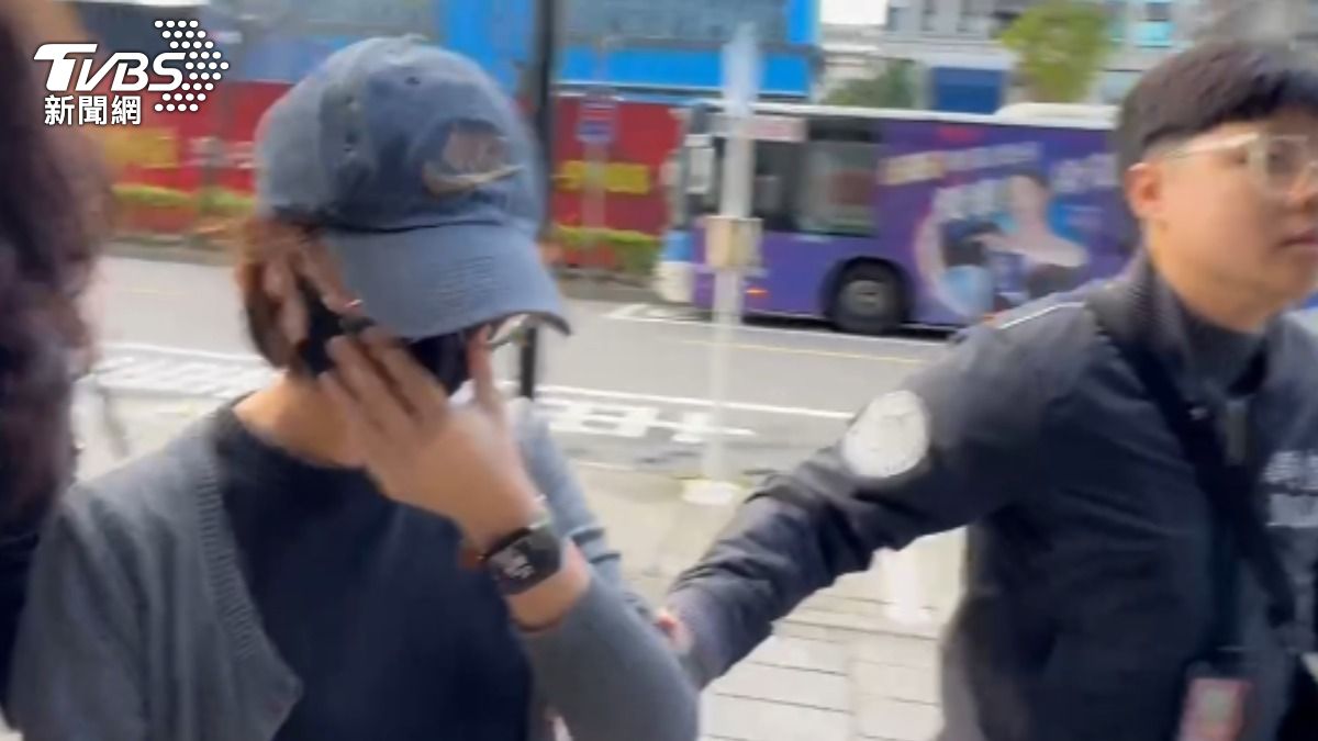 謝宜容遭羈押禁見。（圖／TVBS）