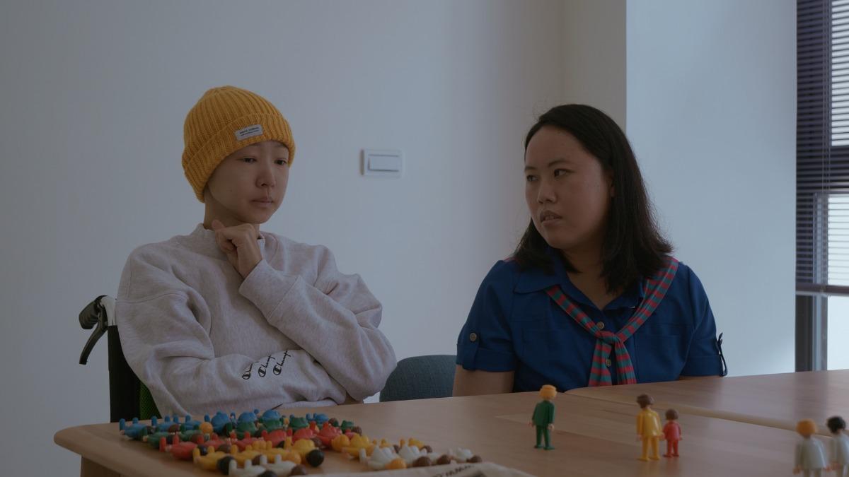 監製曾國駿的妻子小琦因癌症病逝。紀錄片《交換禮物》紀錄她的抗癌過程。(圖/台北双喜提供)
