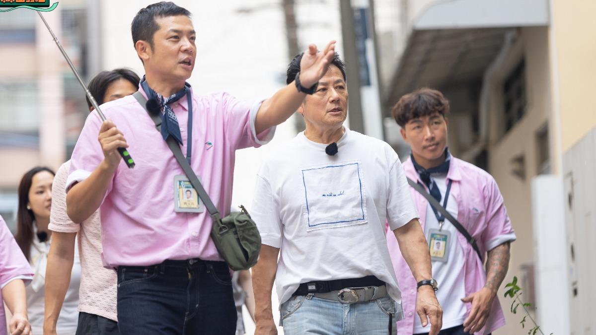 卜學亮、郭泓志、姚元浩組成菜鳥領隊,提供完美的旅遊服務。(圖/八大提供)