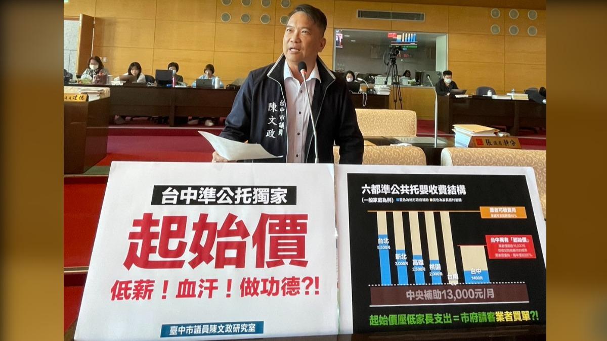 陳文政。（圖／國民黨台中市議員陳文政提供）