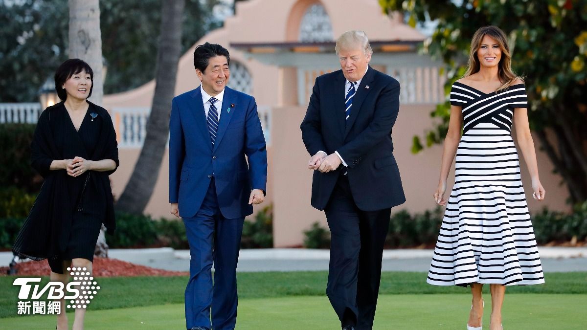 安倍晉三遺孀安倍昭惠西班牙植完台灣昭和櫻 傳將赴美會川普