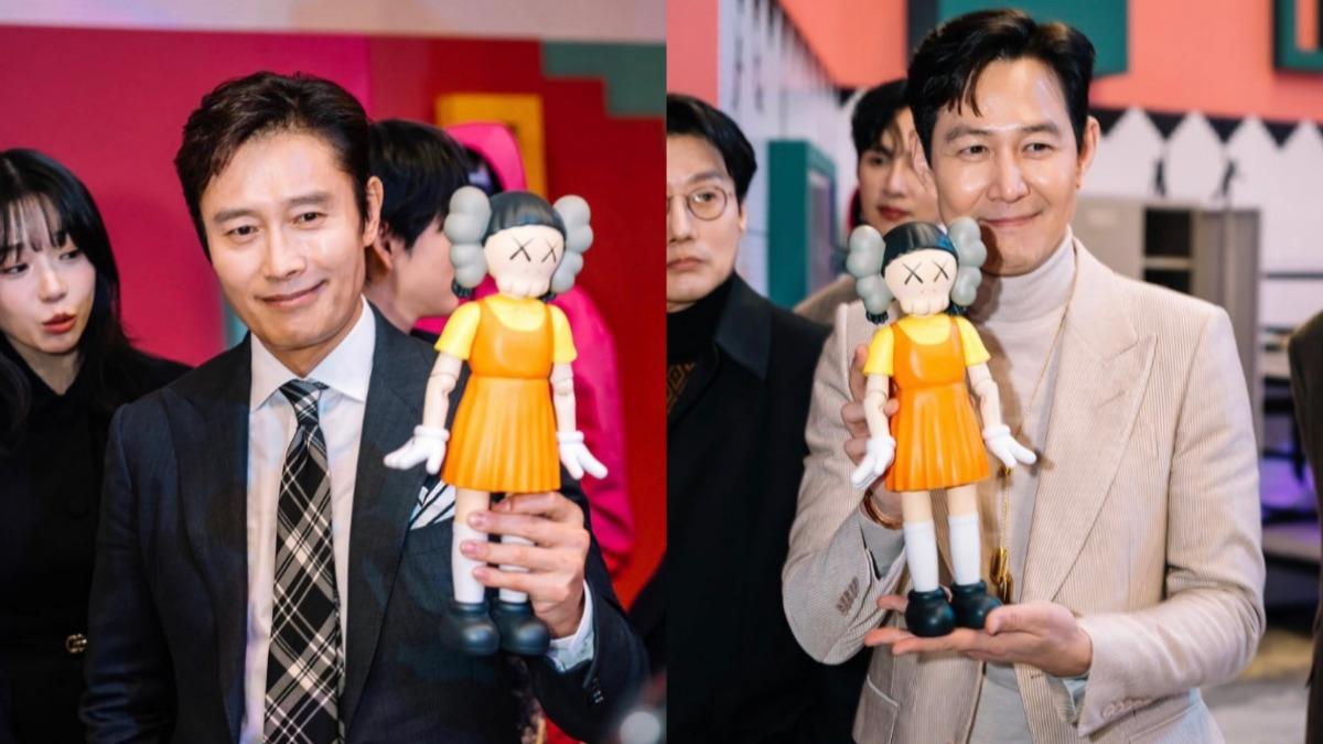 港品牌推《魷魚遊戲》公仔!李政宰、李炳憲大玩「木頭人」女孩