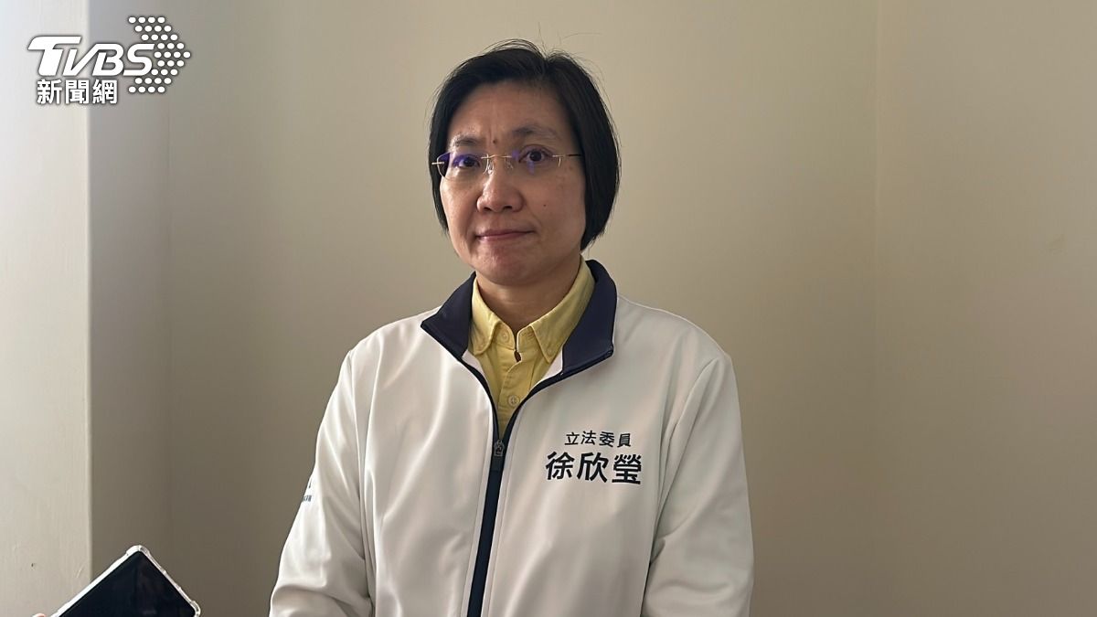 國民黨籍內政委員會召委徐欣瑩。（圖／林茜妤攝）