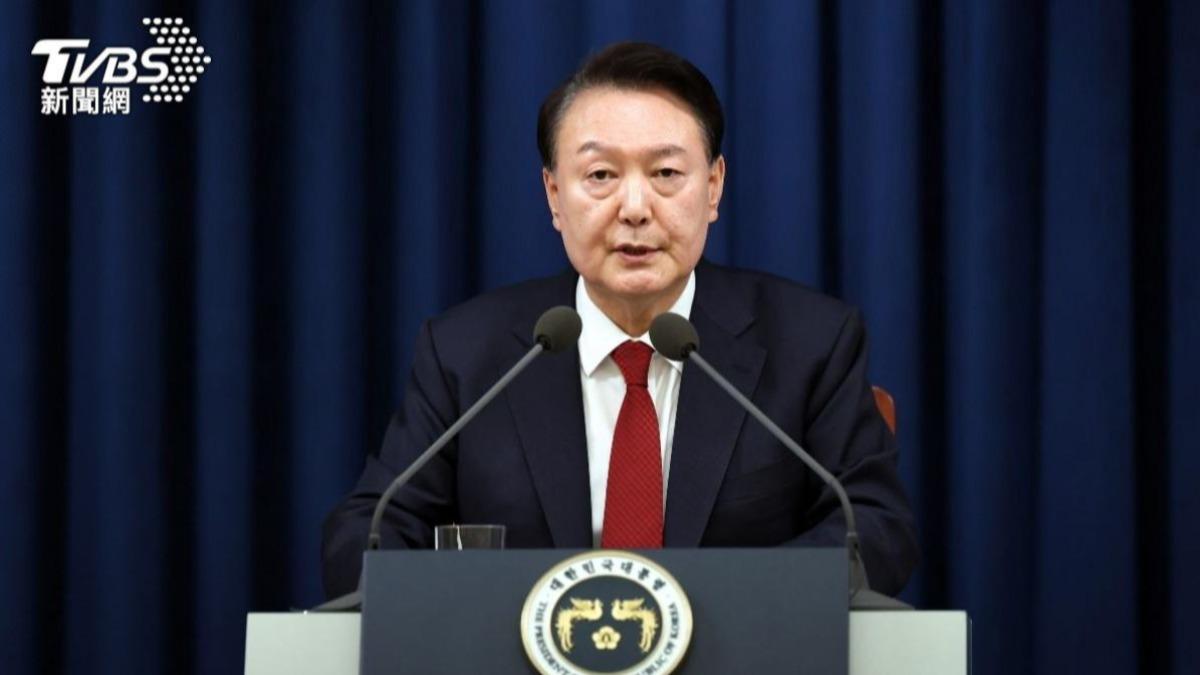 南韓總統尹錫悅。（圖／達志影像美聯社）