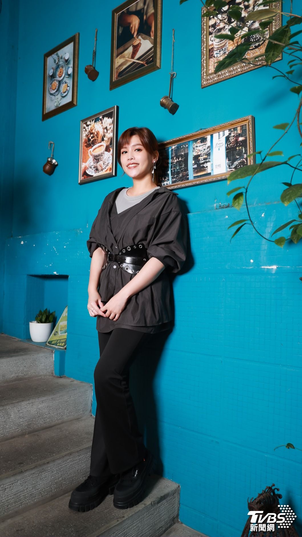 夏宇童在劇中飾演「楊貴妃」,對她來說是一大挑戰。(圖/趙世平攝)