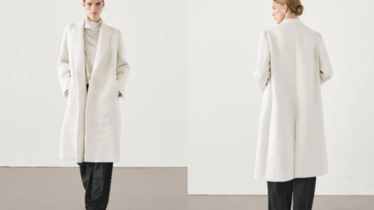 Massimo Dutti的羊毛大衣目前官網7千有找。(圖/Massimo Dutti)