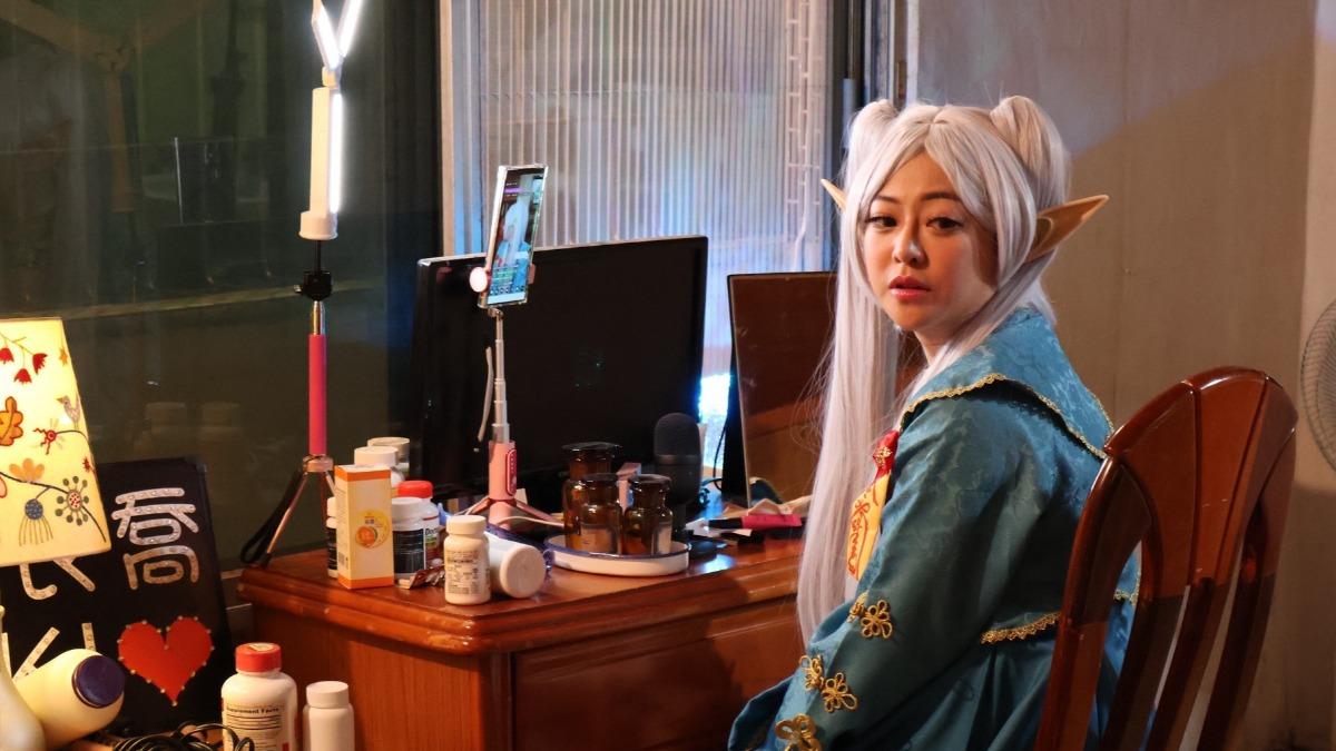 呂衣喬感謝嘎嘎的引導,讓她快速進入角色。(圖/福茂提供)