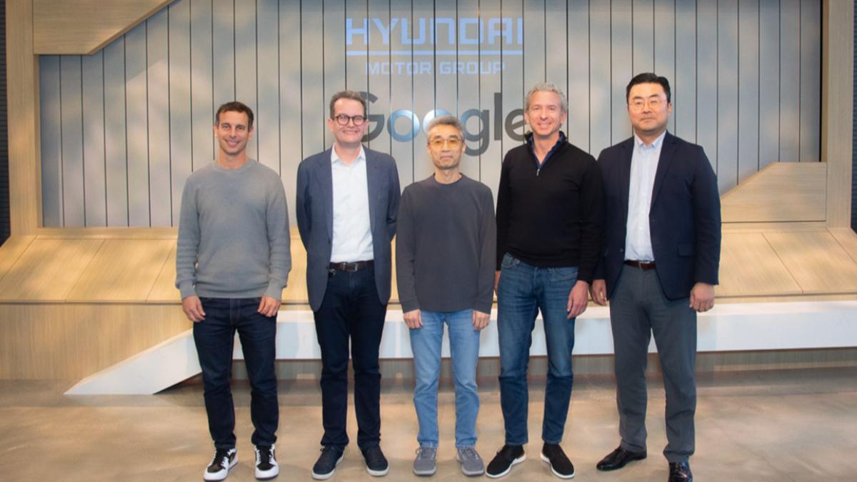 Hyundai集團Google Collaborate攜手創造新世代導航和資訊娛樂體驗。（圖／Hyundai）
