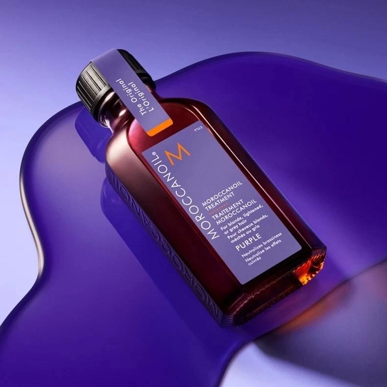 護髮油推薦：MOROCCANOIL 摩洛哥紫色優油。（圖／MOROCCANOIL提供）